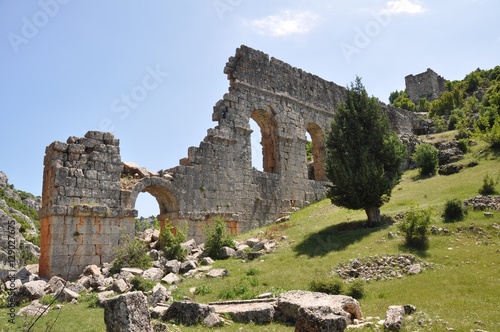 Ruins of ancient Olba in Turkey photo