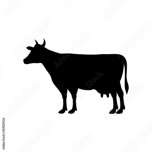 Cow Icon Flat