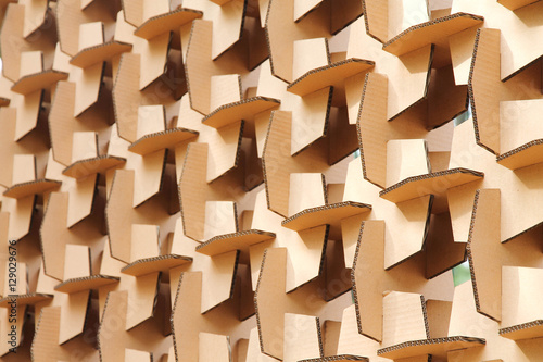 shaped cardboard