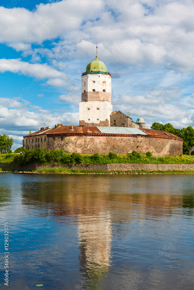 St. Olov castle, old medieval Swedish in Vyborg