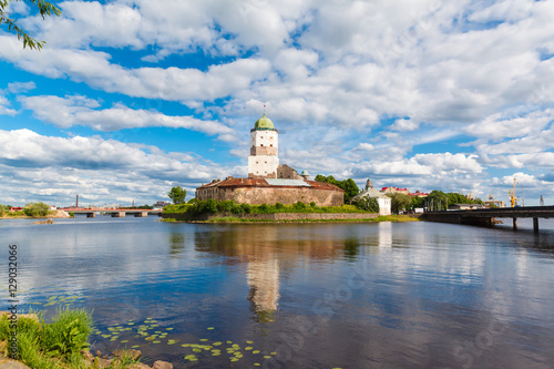 St. Olov castle, old medieval Swedish in Vyborg