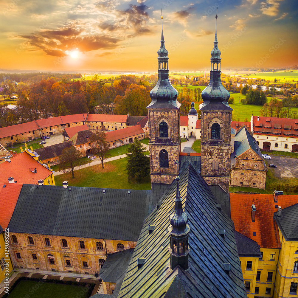 Tepla Abbey is a Premonstratensian abbey in the western part of Bohemia