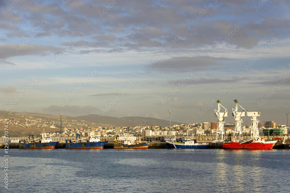 Tangier Harbour, Morocco, Africa