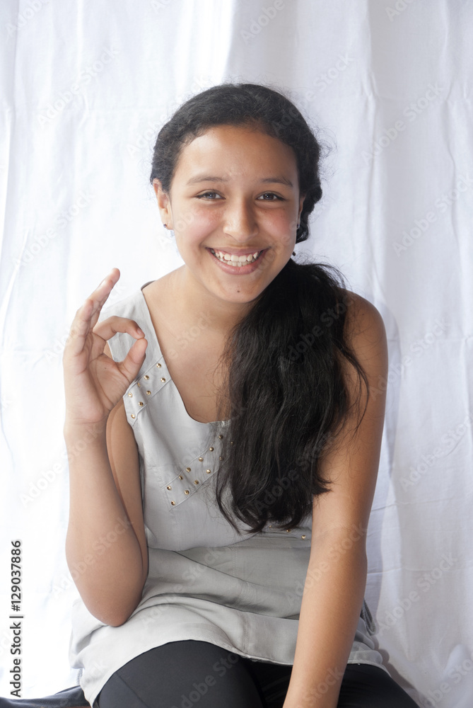 Young woman guatemalan latin expressions. Guatemala. Young woman guatemalan latin expressions. Guatemala.