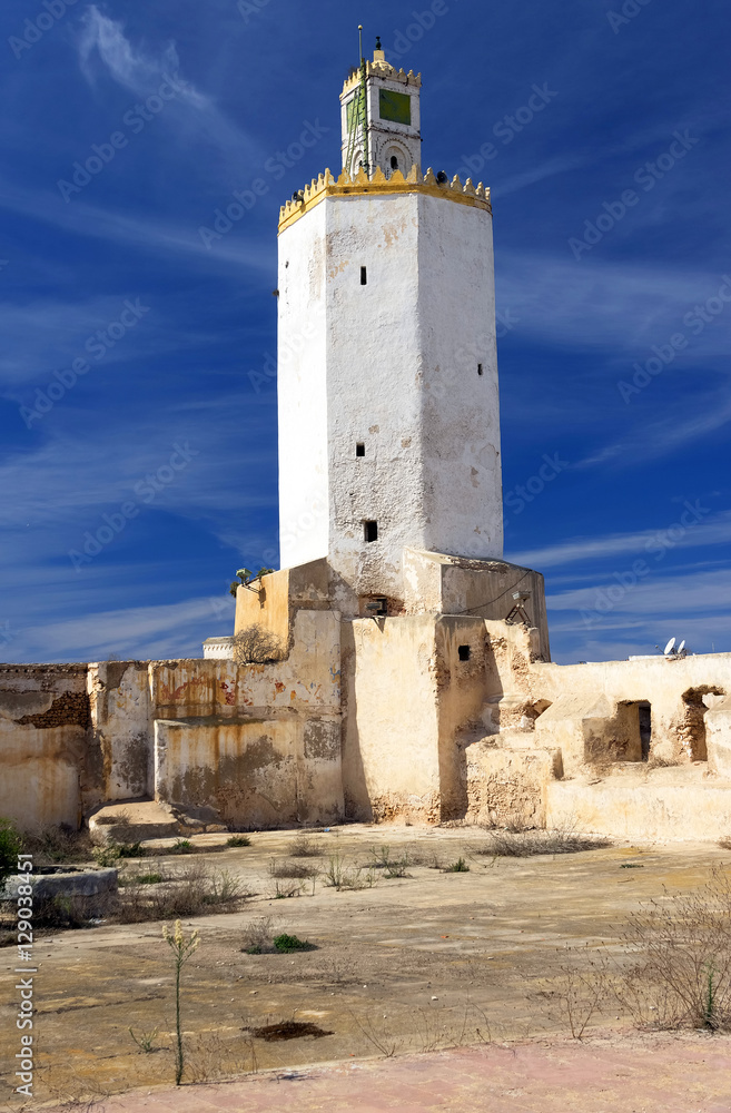 Architectural detail of Mazagan, El Jadida, Morocco - a Portuguese Fortified Port City registered as a UNESCO World Heritage Site