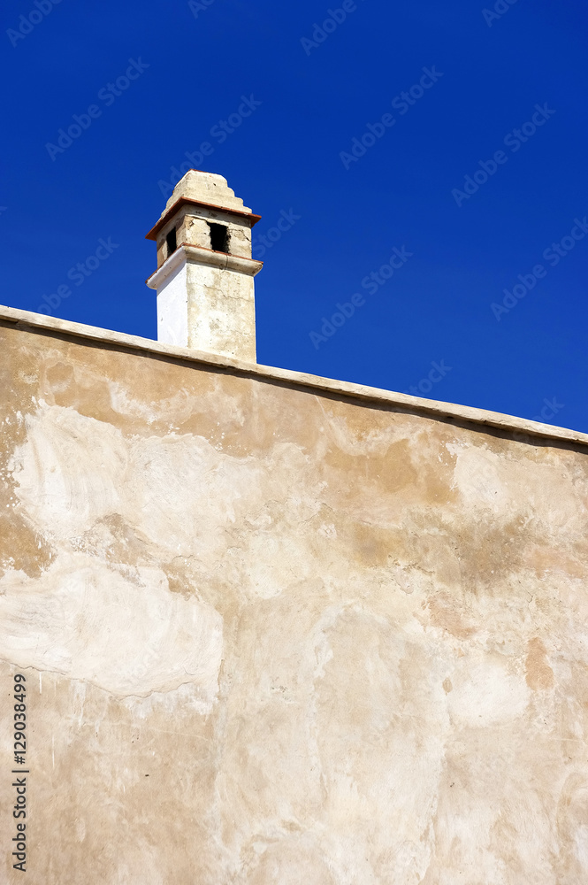 Architectural detail of Mazagan, El Jadida, Morocco - a Portuguese Fortified Port City registered as a UNESCO World Heritage Site