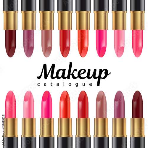 lipstick set for design