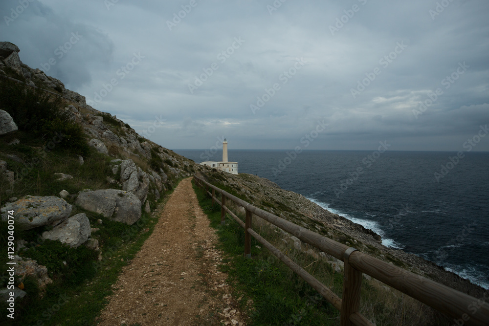 Fototapeta premium Faro Palascia, Otranto