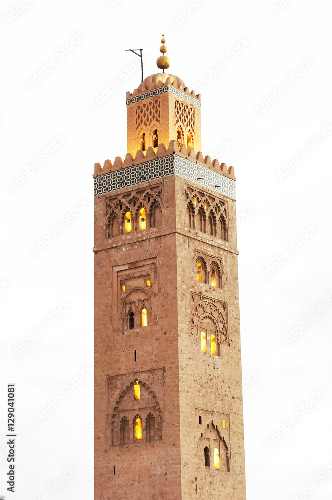 Fototapeta premium Architectural detail in Meknes, Morocco, Africa