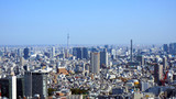 新宿から江戸川区方面の眺望