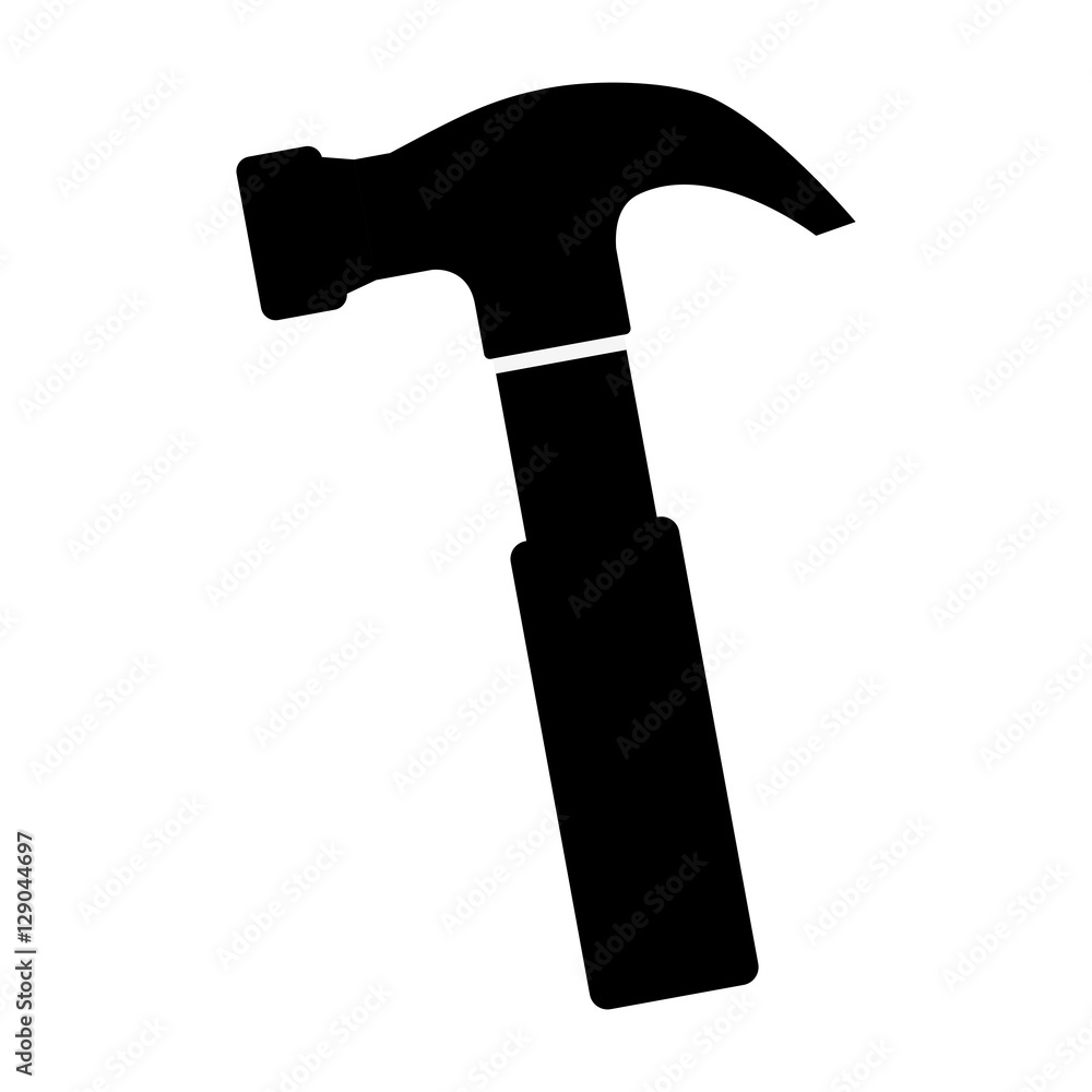 hammer tool icon image vector illustration design hammer tool icon image vector illustration design