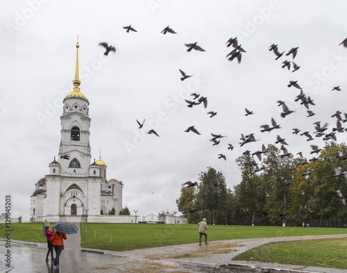 фотографія cathedral of the virgin mary in vladimir,russia federation