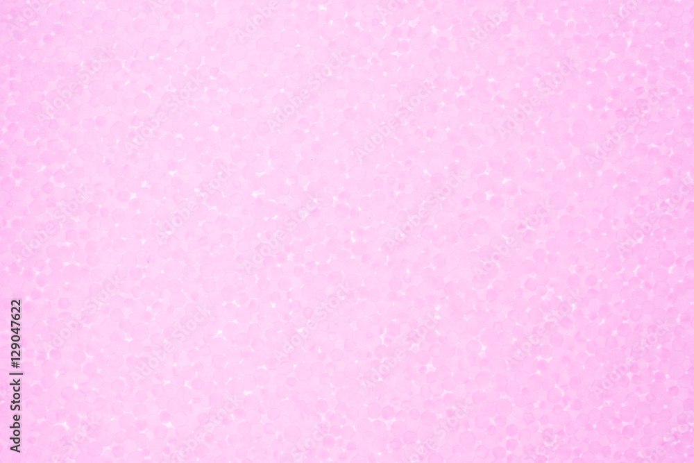 Styrofoam light pink background