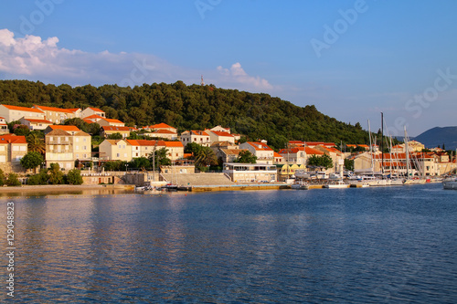 Waterfront of Korcula town, Croatia © donyanedomam