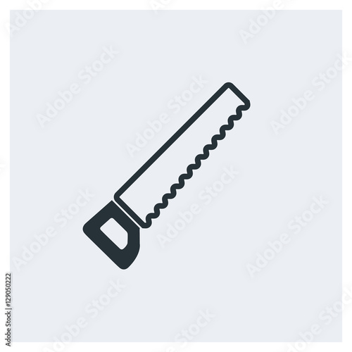 Hand saw icon