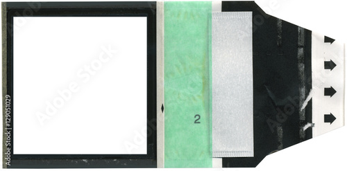 Photo frame. Emulsion film polaroid border frame. 