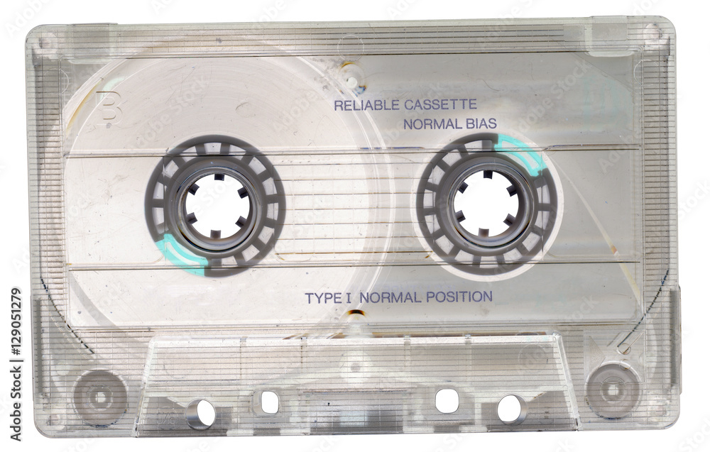 Fototapeta premium Vintage music tape cassette.