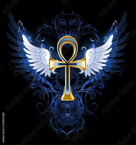 Gold ankh
