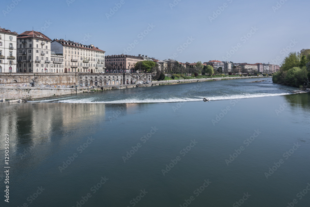 Po River in Turin, Italy
