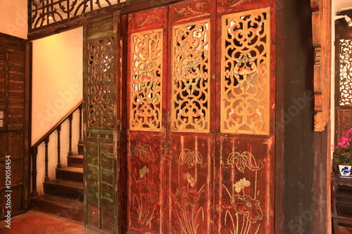 Εκτύπωση καμβά Chinese Folding Screen