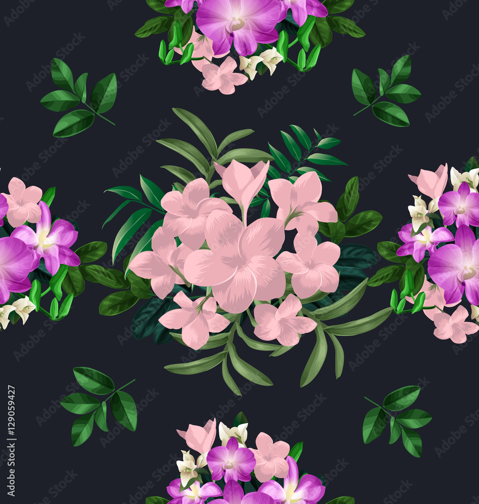 floral seamless pattern floral seamless pattern