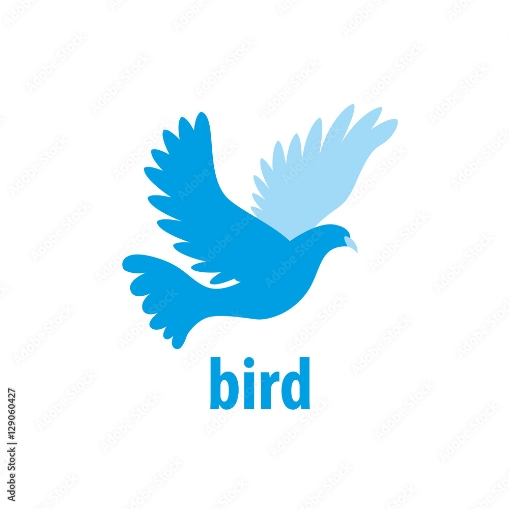 Obraz premium vector bird logo