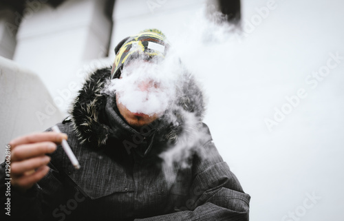 smoking guy