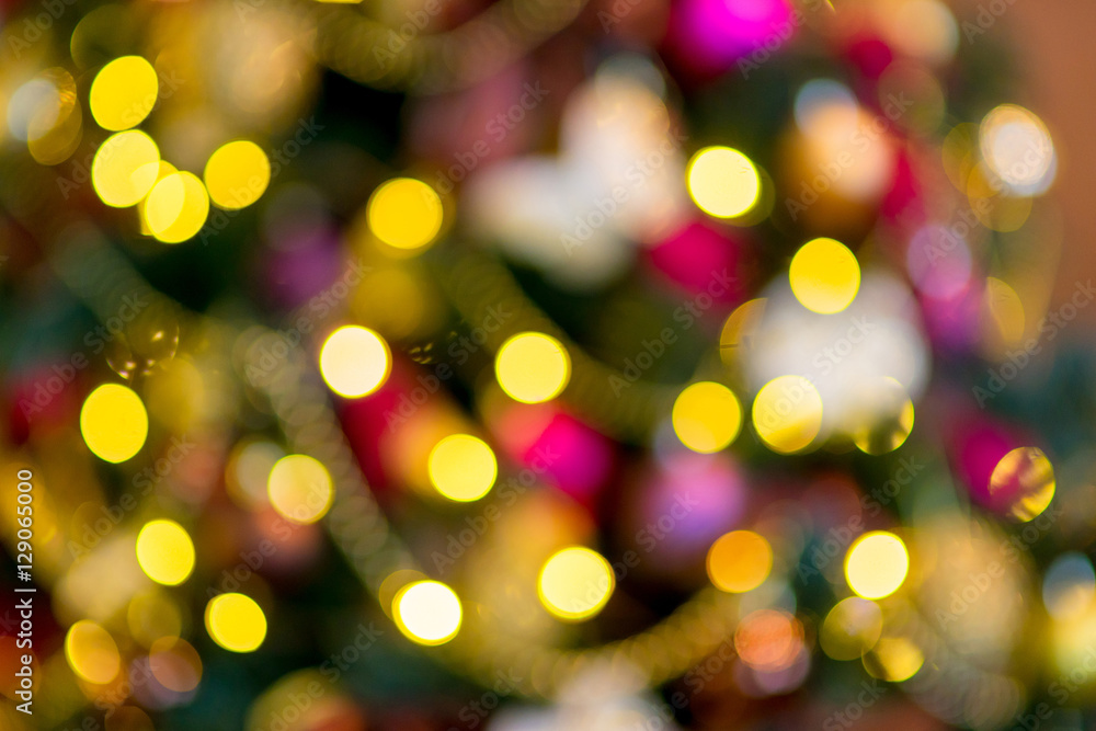 New Year background in purple and gold colors. Bokeh New Year background in purple and gold colors. Bokeh
