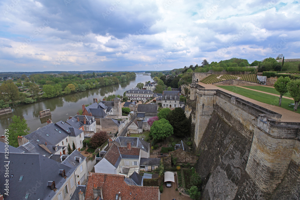 Amboise (cityview from the castle) 