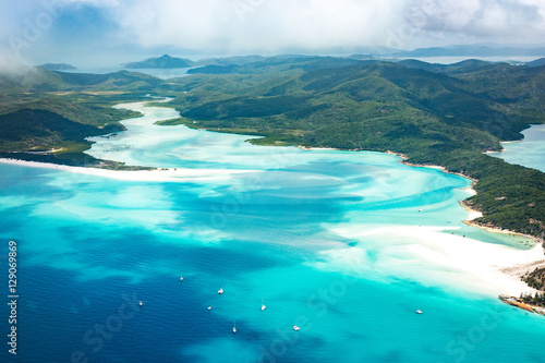 Photo Whitsundays from above, Queensland, Australia