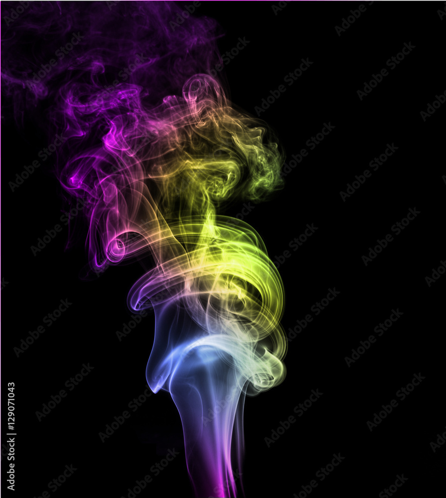Obraz premium Smoke abstract background