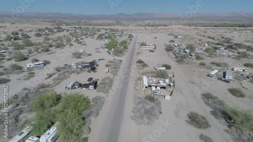 Slab City Desert Trailer Shanty Town Aerial 4.mov