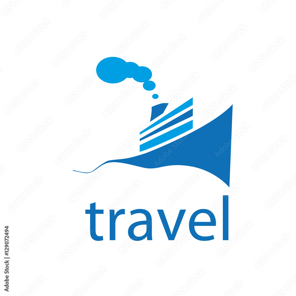 Fototapeta premium Vector logo travel