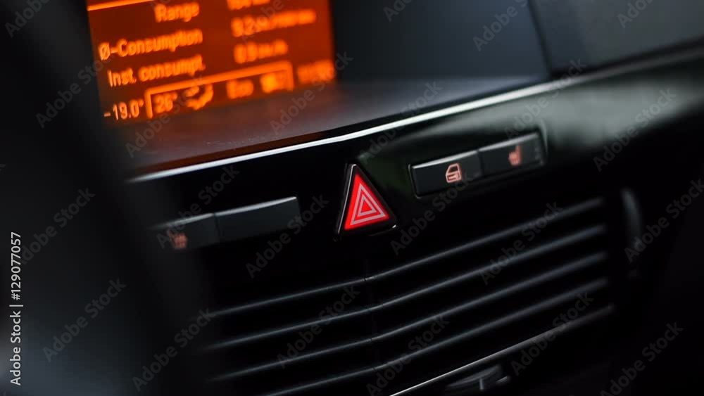 Car alarm lights button working Car alarm lights button working