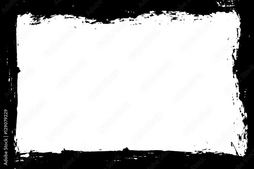 .Abstract grunge brush strokes frame with rough edges texture. .Abstract grunge brush strokes frame with rough edges texture.