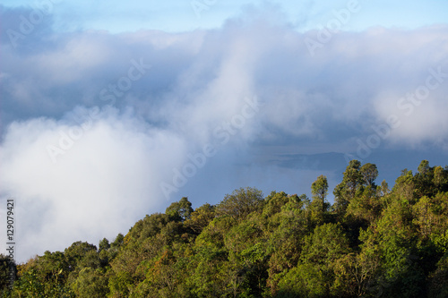 Mountain and cloud © Newchirawat