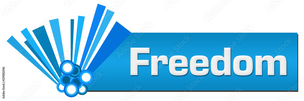 Freedom Blue Graphical Horizontal Freedom Blue Graphical Horizontal