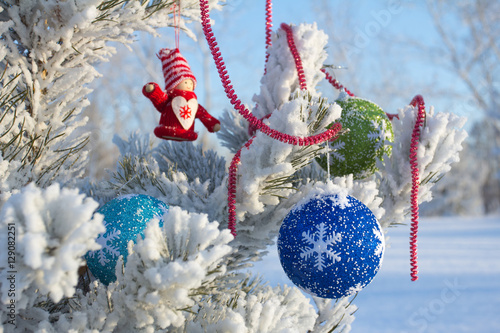  Light holiday of Christmas. Happy New Year. Beautiful, New Year tree.  Светлый праздник рождества. С новым годом. Красивая, новогодняя ёлка. 