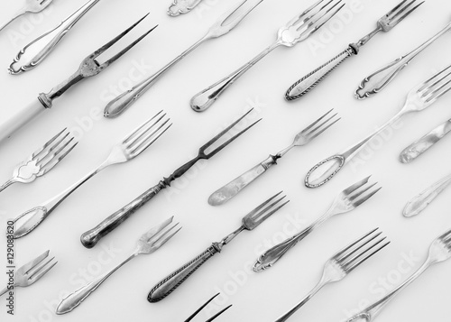 beautiful vintage  cutlery -  retro flatware