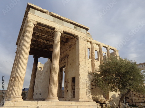 Temple of Erechtheum, Athens, Greece photo