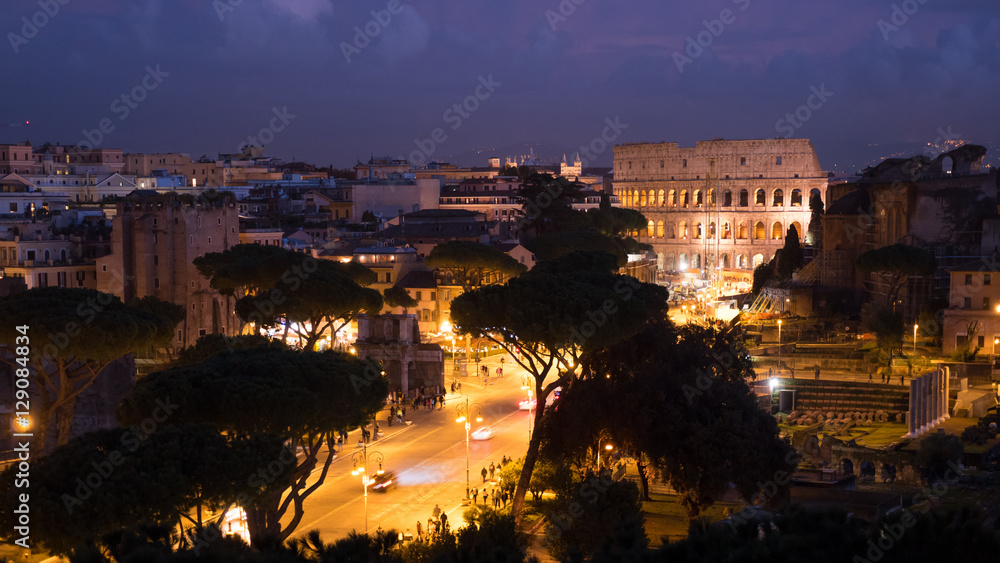 View of Rome from the Vittoriano