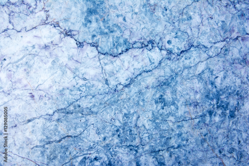 Blue marble patterned texture background