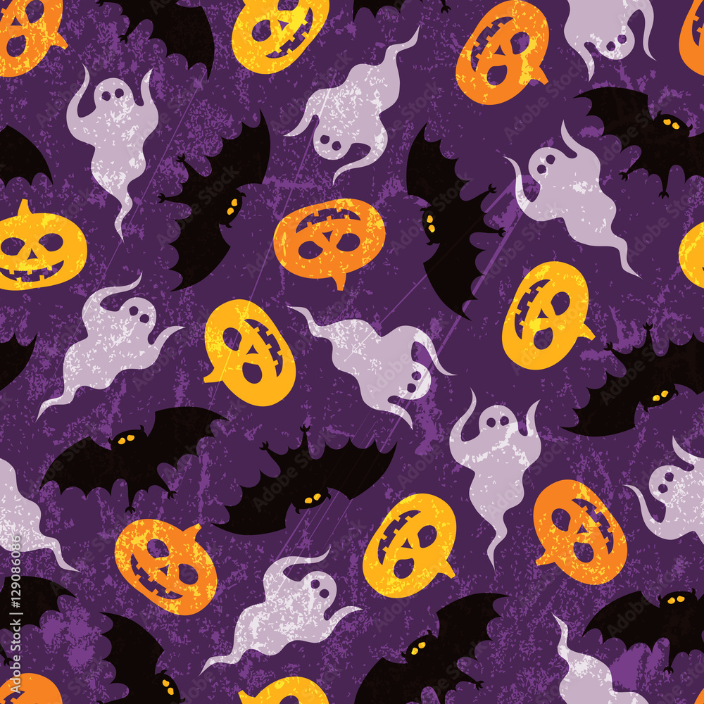 Halloween seamless pattern Halloween seamless pattern