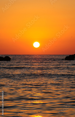Kuba  Sonnenuntergang am Strand von Trinidad