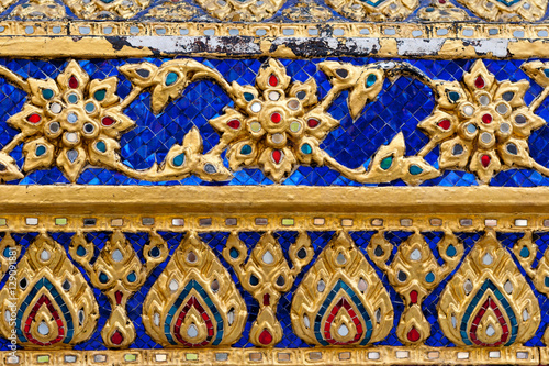 Thai ornament texture