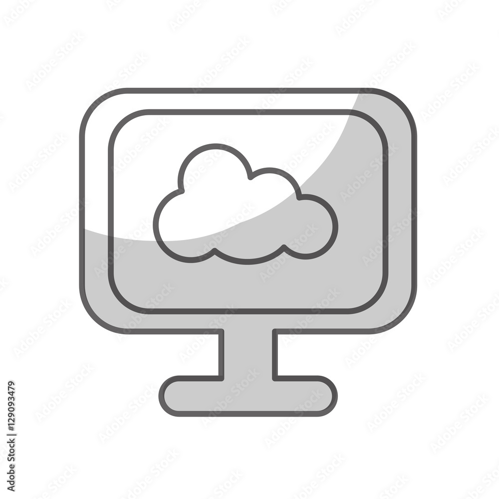 cloud storage icon image vector illustration design cloud storage icon image vector illustration design