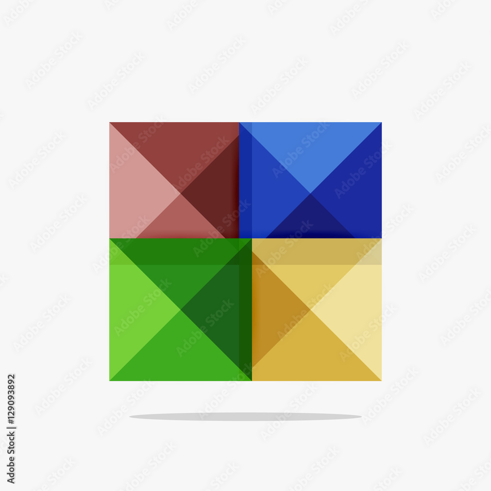 Vector blank abstract squares background Vector blank abstract squares background