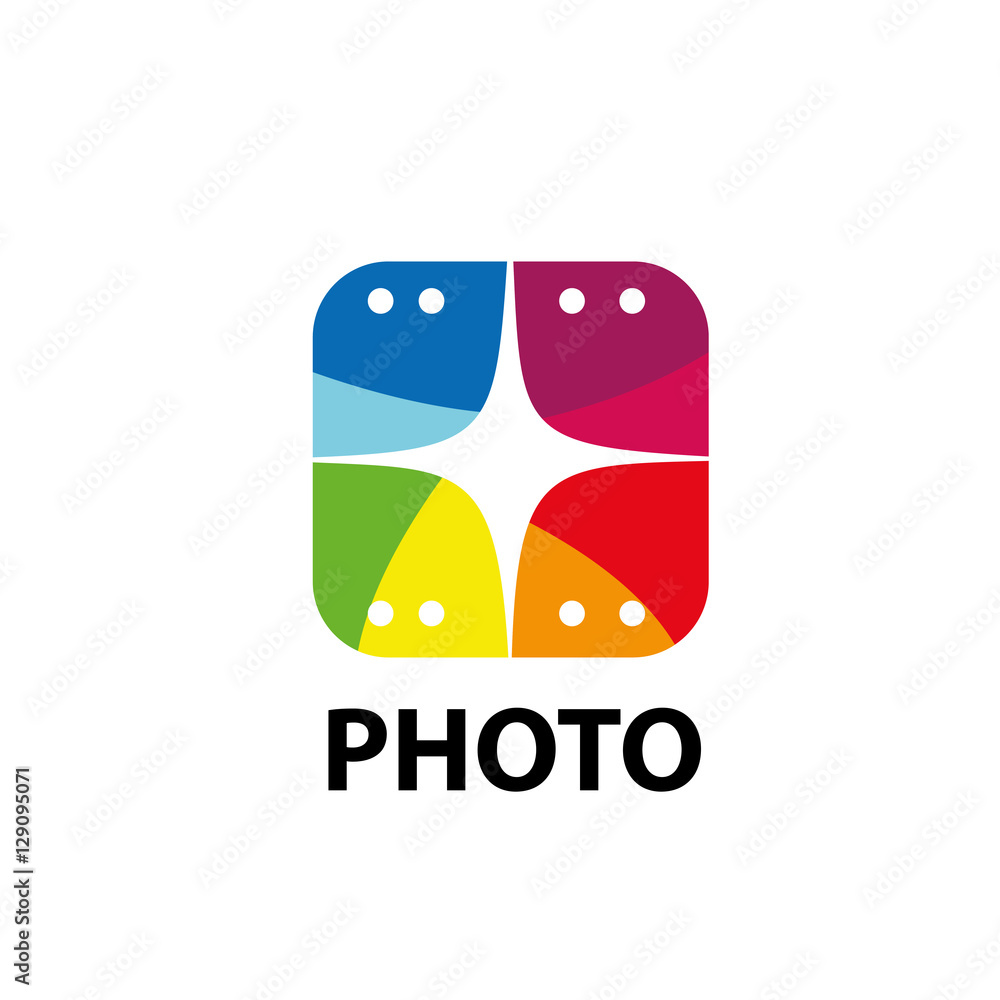 Vector logo camera Vector logo camera
