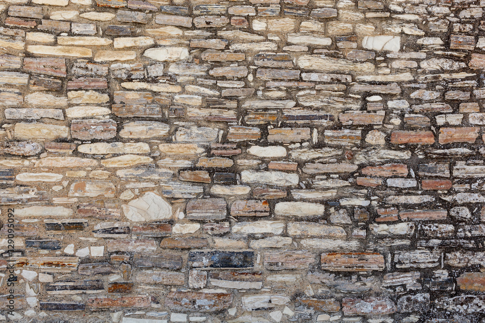 Old stone wall texture. Old stone wall texture.