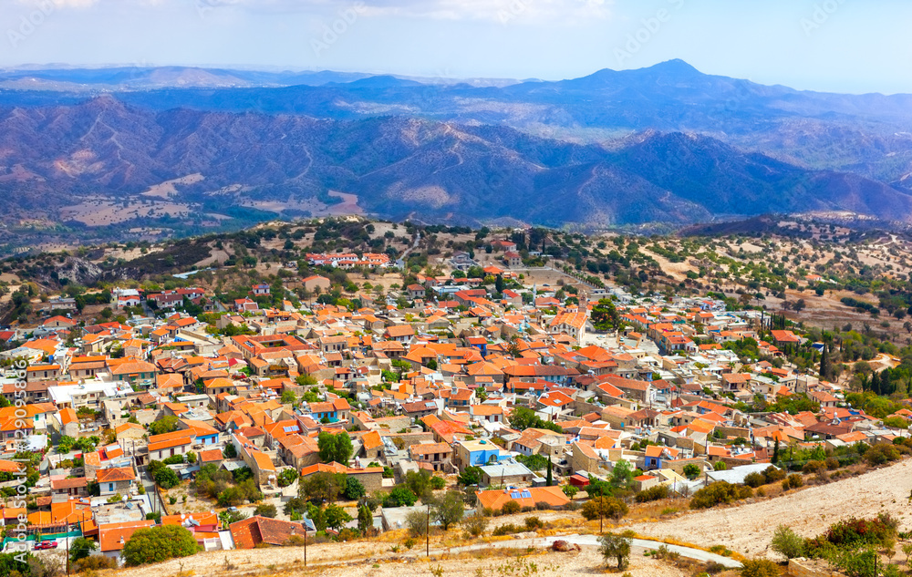 Pano Lefkara village in Cyprus.